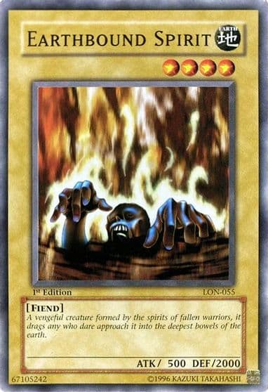 Earthbound Spirit Labyrinth of Nightmare Yu-Gi-Oh! card
