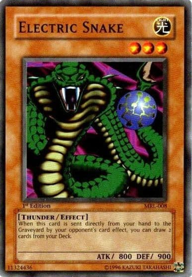 Electric Snake Magic Ruler Yu-Gi-Oh! card