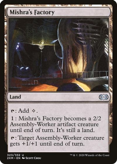 Mishras Factory Double Masters Magic card