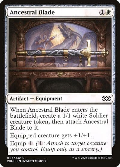 Ancestral Blade Double Masters Magic card