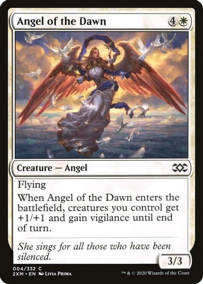 Angel of the Dawn Double Masters Magic card