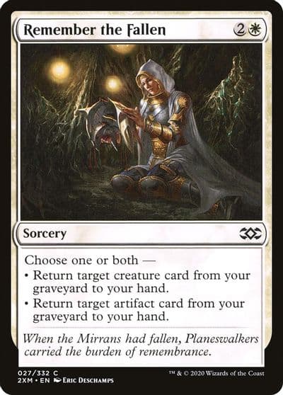 Remember the Fallen Double Masters Magic card