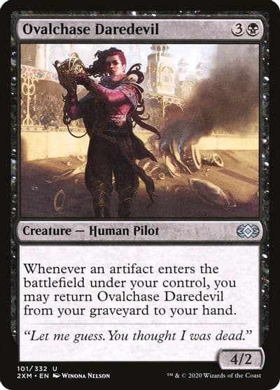 Ovalchase Daredevil Double Masters Magic card