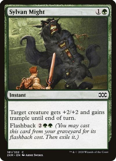 Sylvan Might Double Masters Magic card