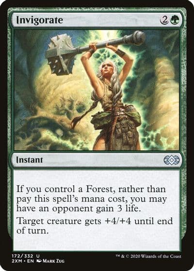 Invigorate Double Masters Magic card