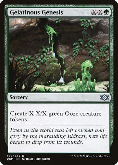 Gelatinous Genesis Double Masters Magic card