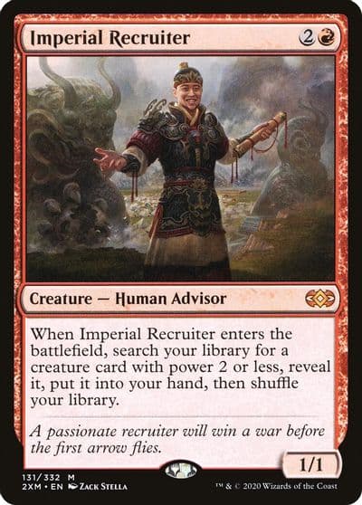 Imperial Recruiter Double Masters Magic card