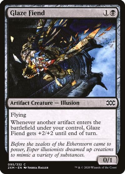 Glaze Fiend Double Masters Magic card