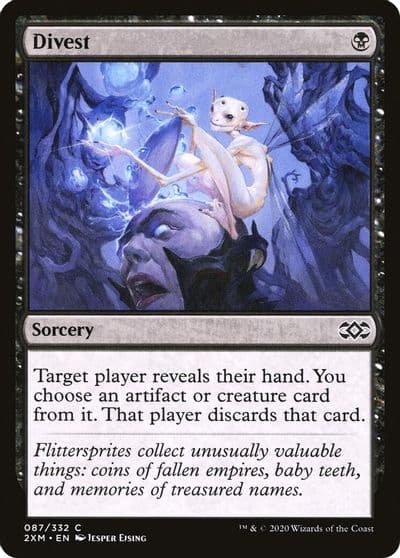 Divest Double Masters Magic card