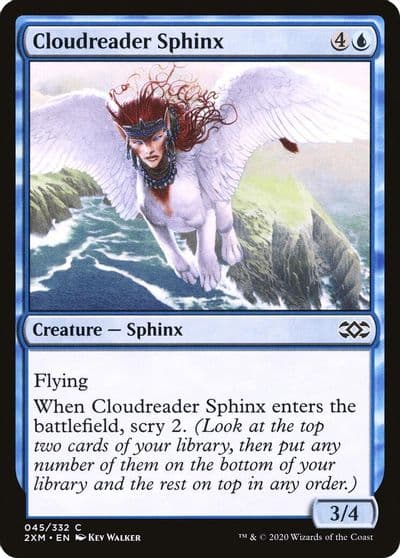Cloudreader Sphinx Double Masters Magic card