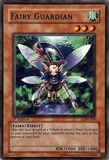 Fairy Guardian Labyrinth of Nightmare Yu-Gi-Oh! card