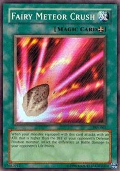 Fairy Meteor Crush Pharaoh's Servant Yu-Gi-Oh! card