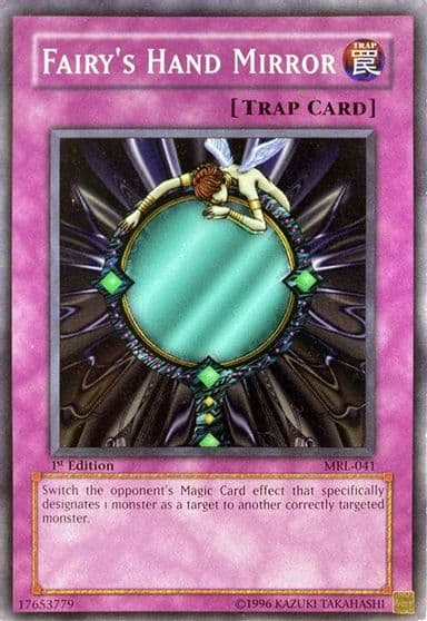 Fairys Hand Mirror Magic Ruler Yu-Gi-Oh! card
