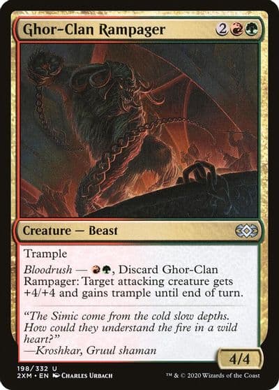 Ghor Clan Rampager Double Masters Magic card