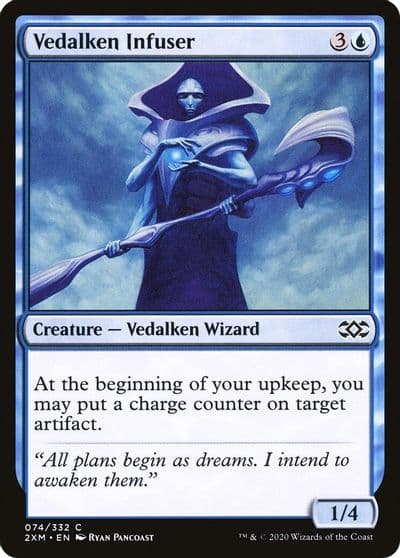 Vedalken Infuser Double Masters Magic card