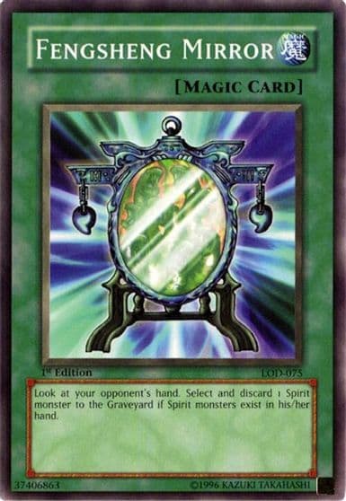 Fengsheng Mirror Legacy of Darkness Yu-Gi-Oh! card