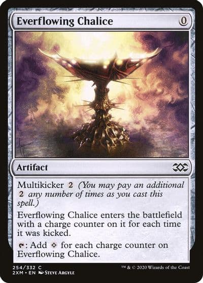 Everflowing Chalice Double Masters Magic card