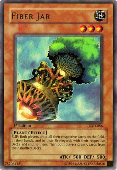Fiber Jar Legacy of Darkness Yu-Gi-Oh! card