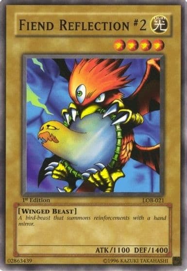 Fiend Reflection 2 The Legend of Blue Eyes White Dragon Yu-Gi-Oh! card
