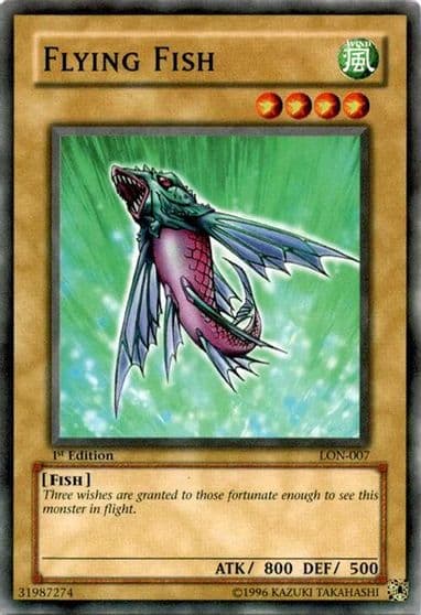Flying Fish Labyrinth of Nightmare Yu-Gi-Oh! card
