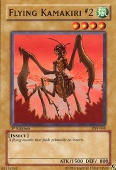 Flying Kamakiri 2 Pharaoh's Servant Yu-Gi-Oh! card