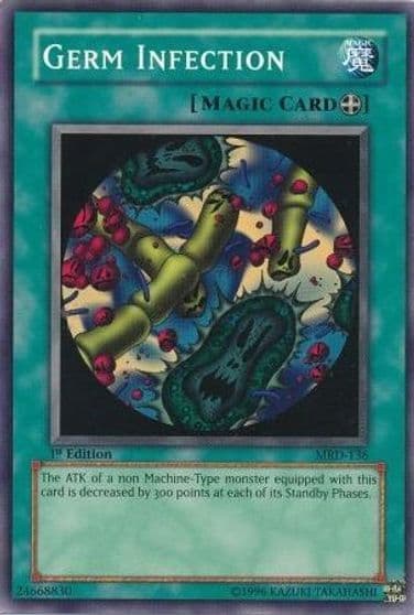 Germ Infection Metal Raiders Yu-Gi-Oh! card