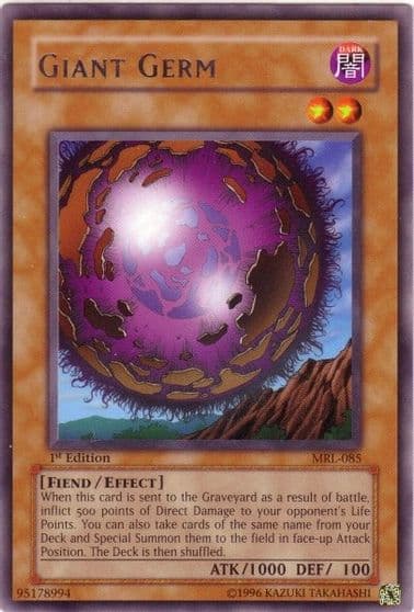 Giant Germ Magic Ruler Yu-Gi-Oh! card