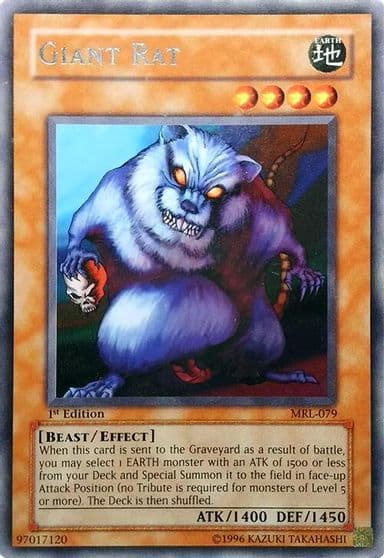 Giant Rat Magic Ruler Yu-Gi-Oh! card