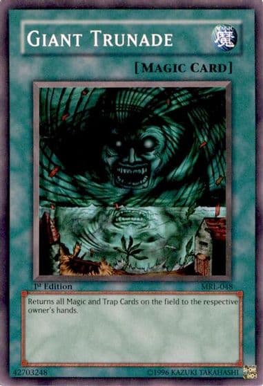 Giant Trunade Magic Ruler Yu-Gi-Oh! card