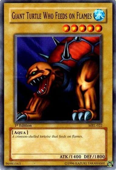 Giant Turtle Who Feeds on Flames Magic Ruler Yu-Gi-Oh! card