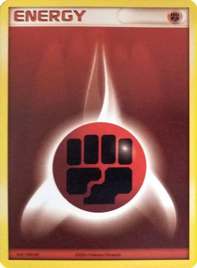 Fighting Energy (2006 Unnumbered) League & Championship Cards Pokemon card