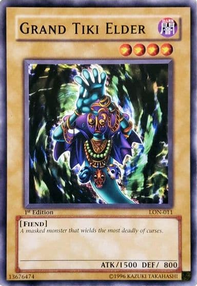 Grand Tiki Elder Labyrinth of Nightmare Yu-Gi-Oh! card