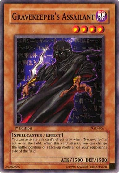 Gravekeepers Assailant Pharaonic Guardian Yu-Gi-Oh! card