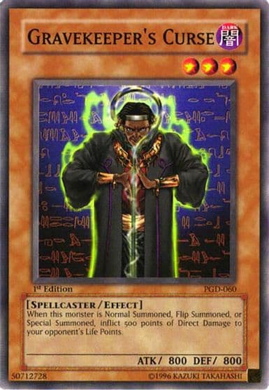 Gravekeepers Curse Pharaonic Guardian Yu-Gi-Oh! card