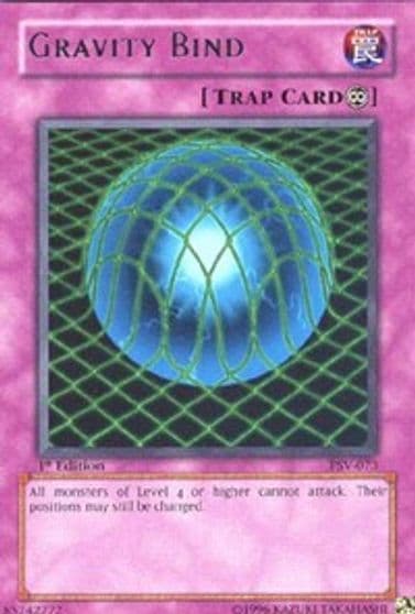 Gravity Bind Pharaoh's Servant Yu-Gi-Oh! card