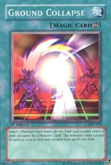 Ground Collapse Pharaoh's Servant Yu-Gi-Oh! card