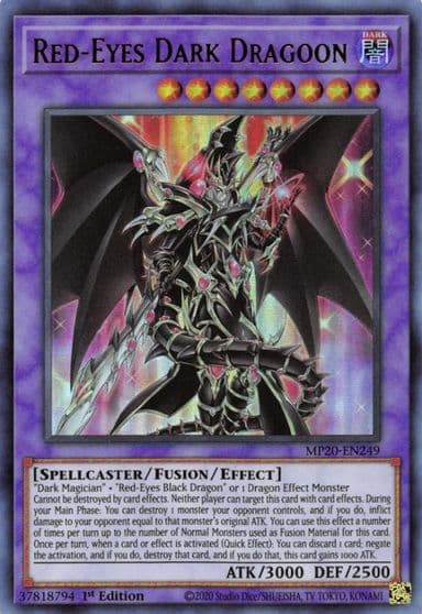 Red Eyes Dark Dragoon 2020 Tin of Lost Memories Yu-Gi-Oh! card