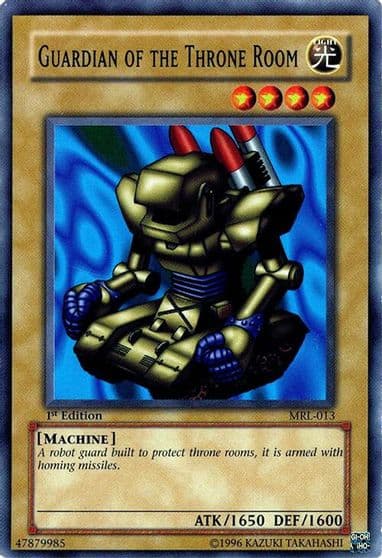 Guardian of the Throne Room Magic Ruler Yu-Gi-Oh! card
