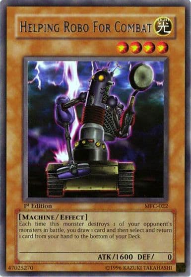 Helping Robo For Combat Magician's Force Yu-Gi-Oh! card