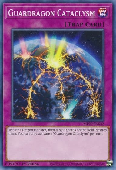 Guardragon Cataclysm 2020 Tin of Lost Memories Yu-Gi-Oh! card