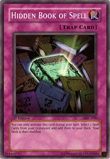 Hidden Book of Spell Magician's Force Yu-Gi-Oh! card