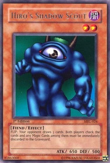 Hiros Shadow Scout Magic Ruler Yu-Gi-Oh! card