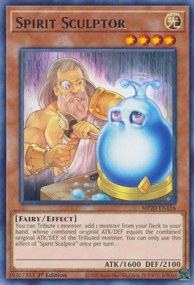 Spirit Sculptor 2020 Tin of Lost Memories Yu-Gi-Oh! card