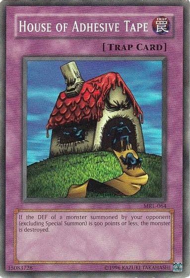 House of Adhesive Tape Magic Ruler Yu-Gi-Oh! card