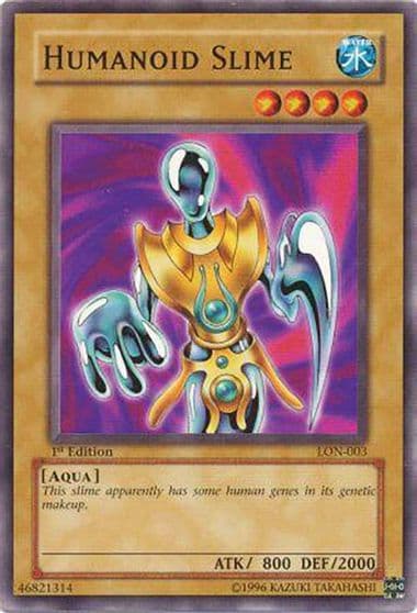 Humanoid Slime Labyrinth of Nightmare Yu-Gi-Oh! card