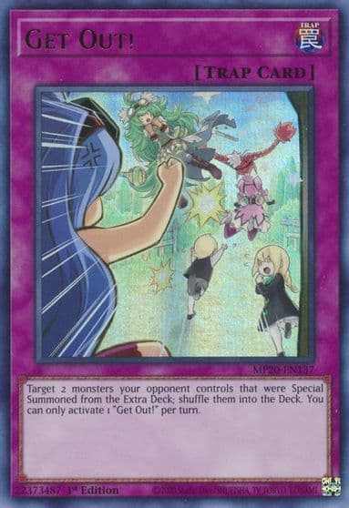 Get Out 2020 Tin of Lost Memories Yu-Gi-Oh! card