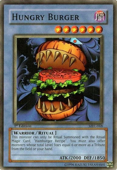 Hungry Burger Magic Ruler Yu-Gi-Oh! card