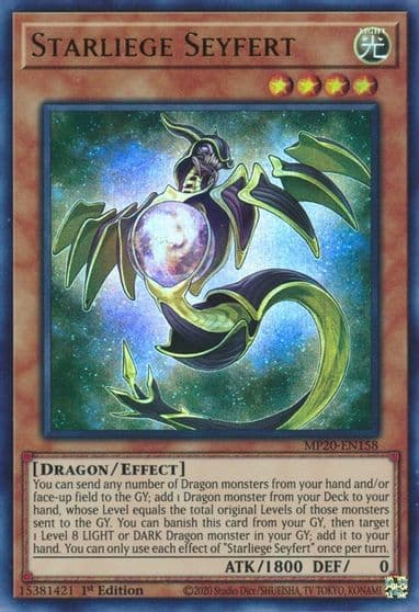 Starliege Seyfert 2020 Tin of Lost Memories Yu-Gi-Oh! card