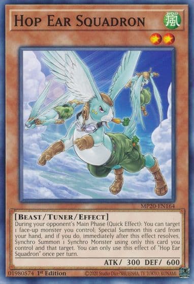 Hop Ear Squadron 2020 Tin of Lost Memories Yu-Gi-Oh! card