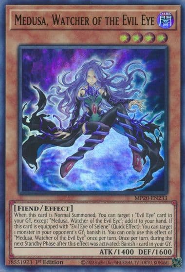 Medusa Watcher of the Evil Eye 2020 Tin of Lost Memories Yu-Gi-Oh! card